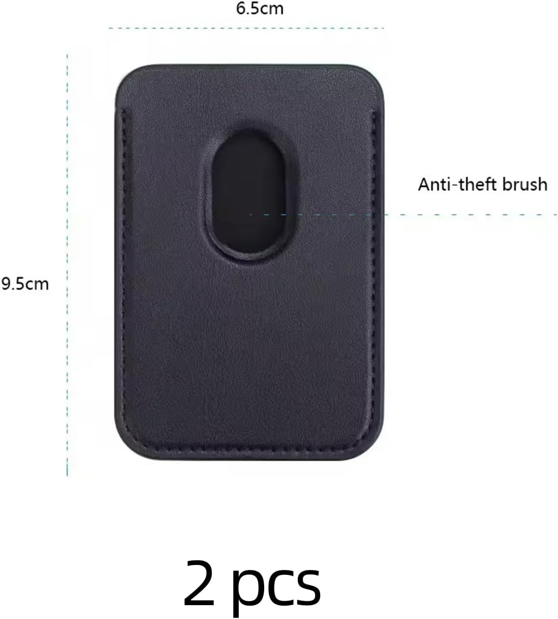 2Pack Magnetic Wallets, Wallet Compatible with Magsafe Wallet, Phone Card Holder, Magnetic Phone Card Holder, Applicable to Iphone 16/15/14/13/12 Series image number 2