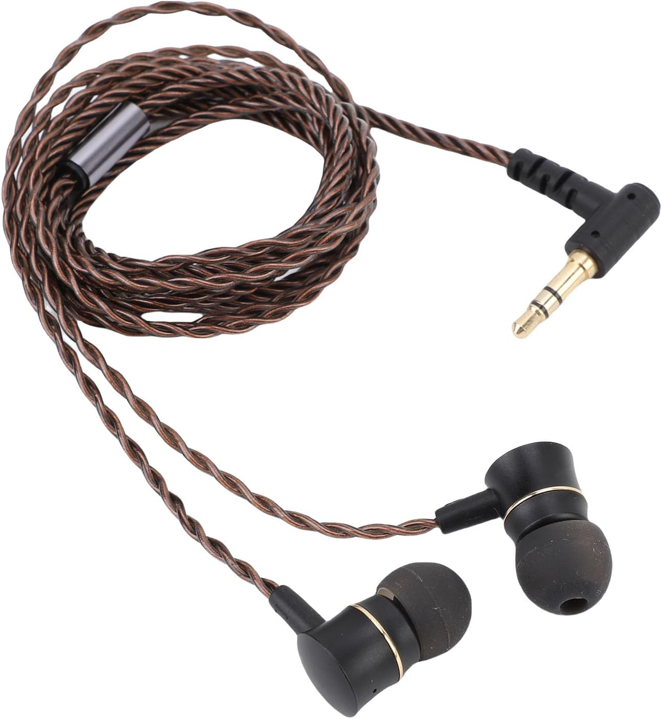 MENDUNER Wired IEM Earbuds in Ear Headphones, with Three Sizes (S, M, L) of Silicone Ear Tips, 3.5Mm Jack Ear Buds, for Computer, Laptop, Kids, School Students image number 6