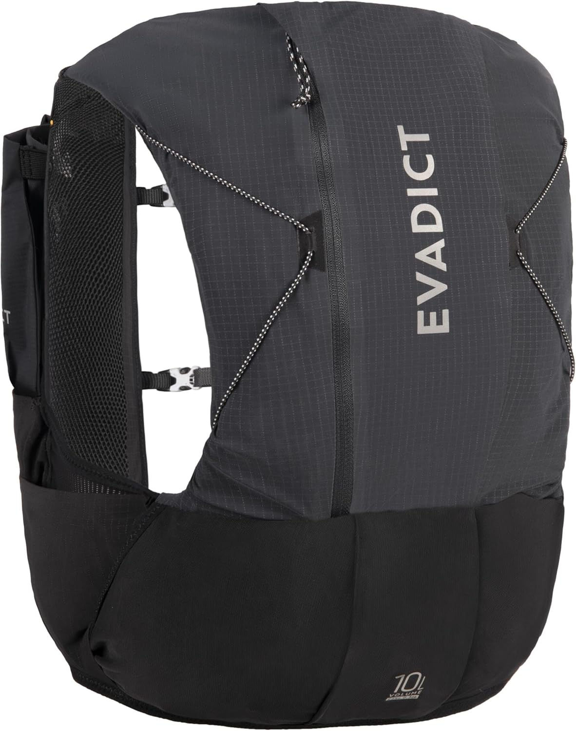 Evadict Decathlon Evadict Unisex 10L Trail Running Bag with 1L Water Bladder Black EU X-Large - Running Backpack image number 1