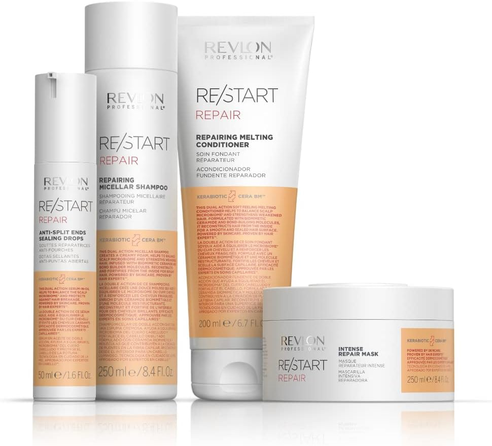 RE/START Recovery Restorative Micellar Shampoo, 250 Ml, Micellar Shampoo for Hair & Scalp, Strengthening Hair Shampoo for Building & Repair, Creamy Foam for Damaged Hair image number 2