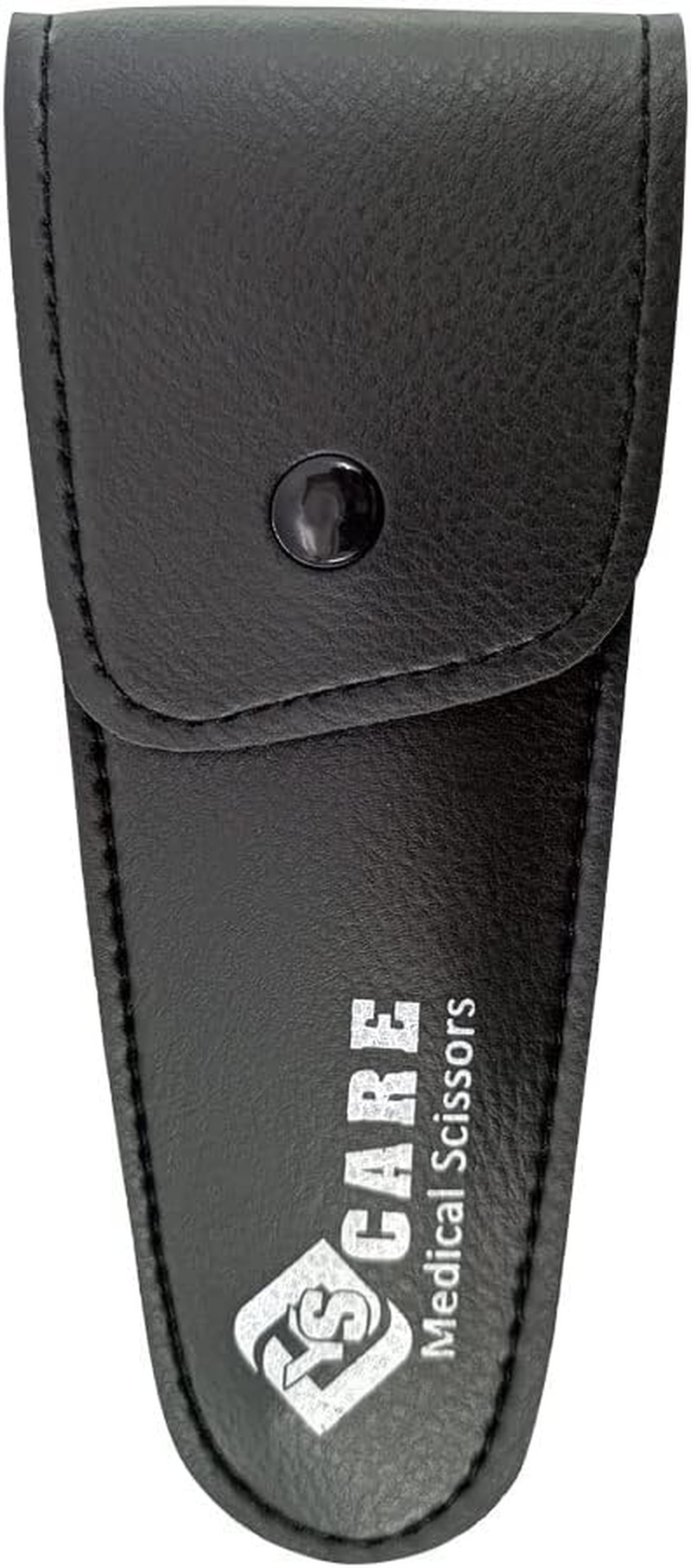 YSCARE Bandage Dressing Scissors Stainless Steel First Aid Utility Lister Bandage Student Nurse Dissection Scissors Dressing Tools (Black, 6.5") image number 1