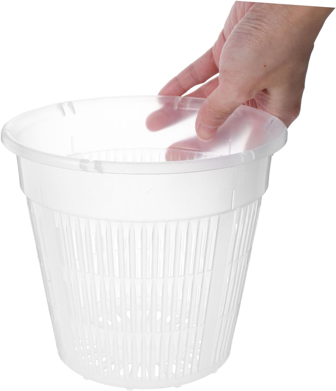 Parliky 4Pcs Hydroponic Vegetable Planting Baskets Outdoor Indoor Garden Supplies Aquarium Planting Baskets Soil Growing image number 3