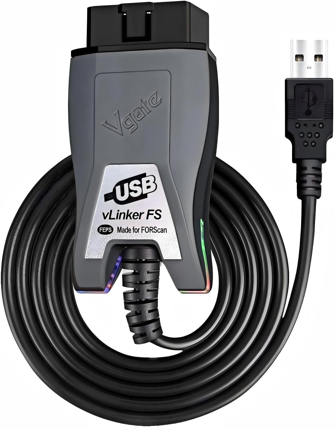 Vgate Vlinker FS OBD2 USB Adapter for Forscan HS/MS-CAN Auto Switch image number 3