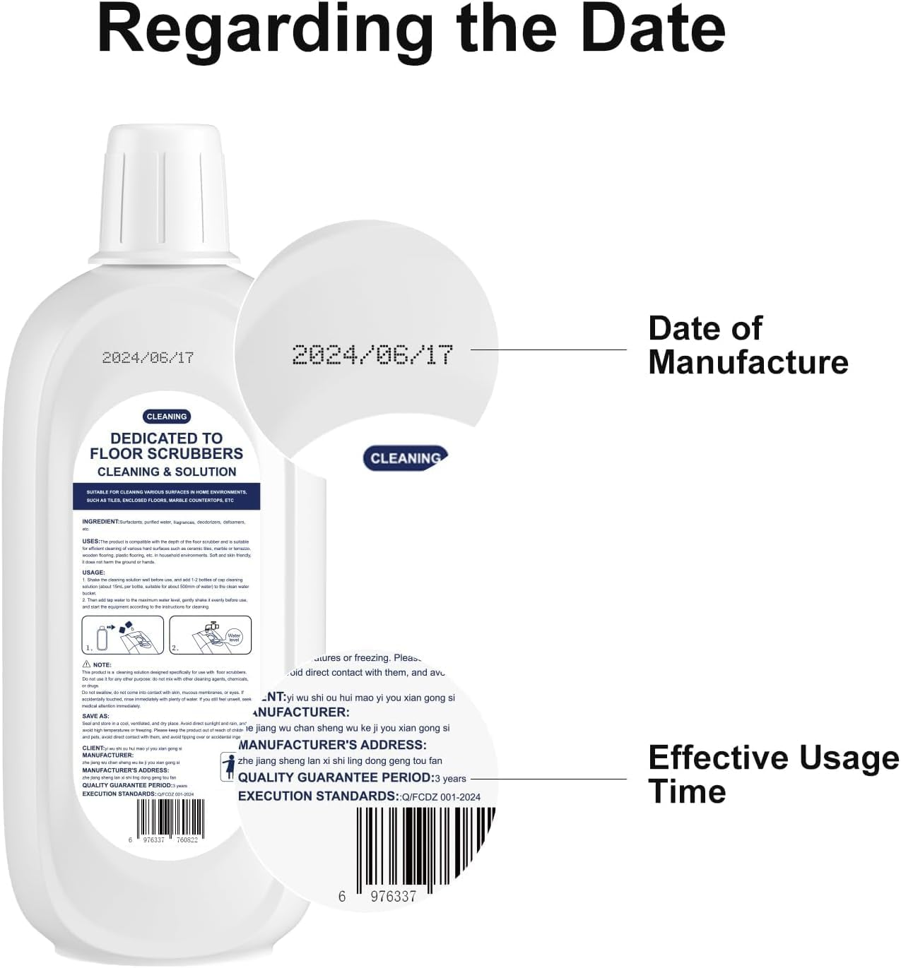 Floor Cleaning Solution Compatible with Tineco, Deep Cleans for Multiple Hard Floors, Suitable with All Robot Vacuums with Mopping and Cordless Wet/Dry Vacuum Mop Cleaner (2 Bottle) image number 1