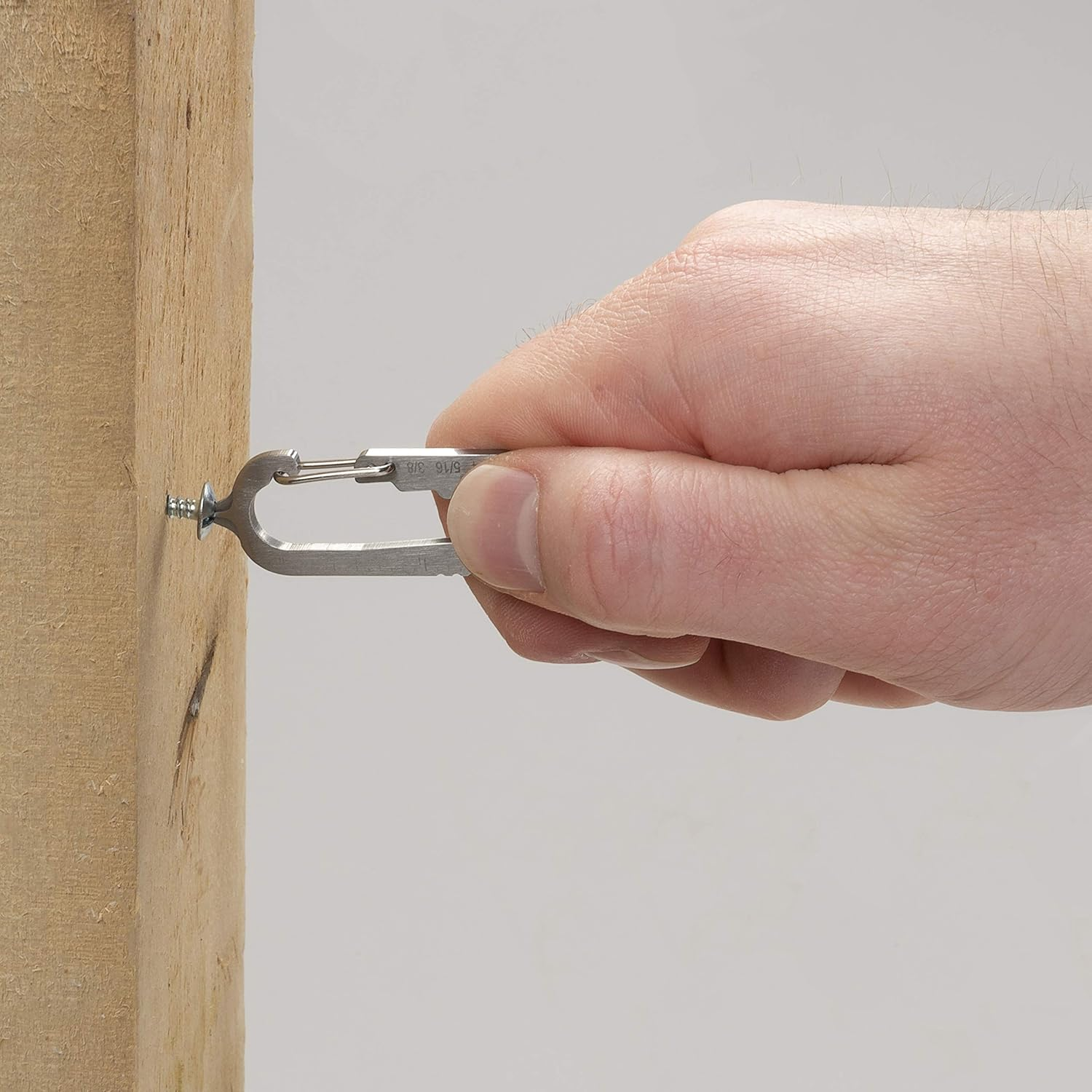 Nite Ize KMTSE-11-R3 Doohickey Keychain Multi Tool, 1 Count (Pack of 1), Stainless Steel image number 1