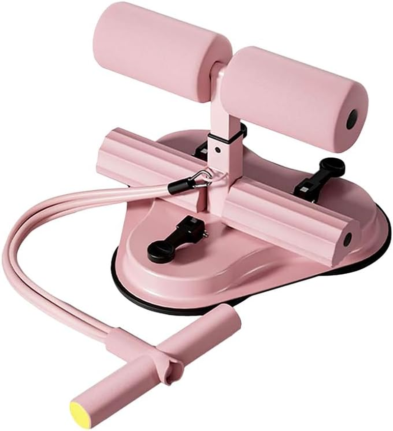 Betterlifewj Back Muscle Training Aid. 3 Powerful Large Suction Cups Are Safer and More Stable. Three Levels of Height Adjustment to Meet Different Needs. (Pink) image number 5