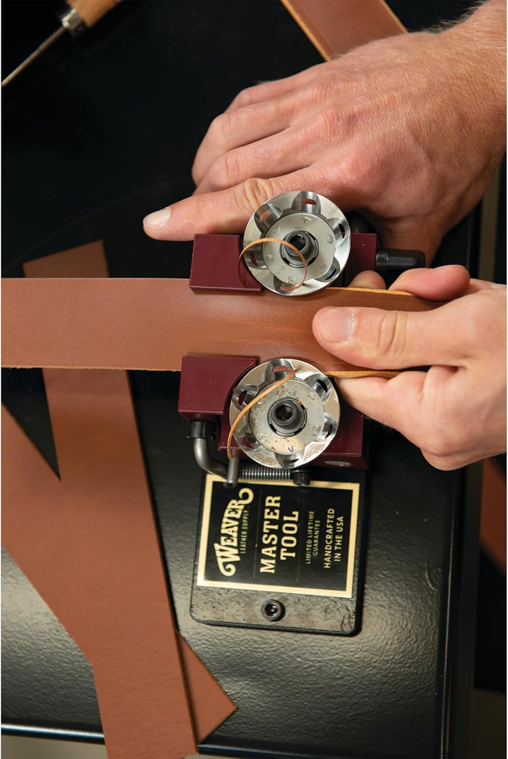 Weaver Leather Economy Hand-Operated Bluegrass EZ Edge Strap Edger image number 4