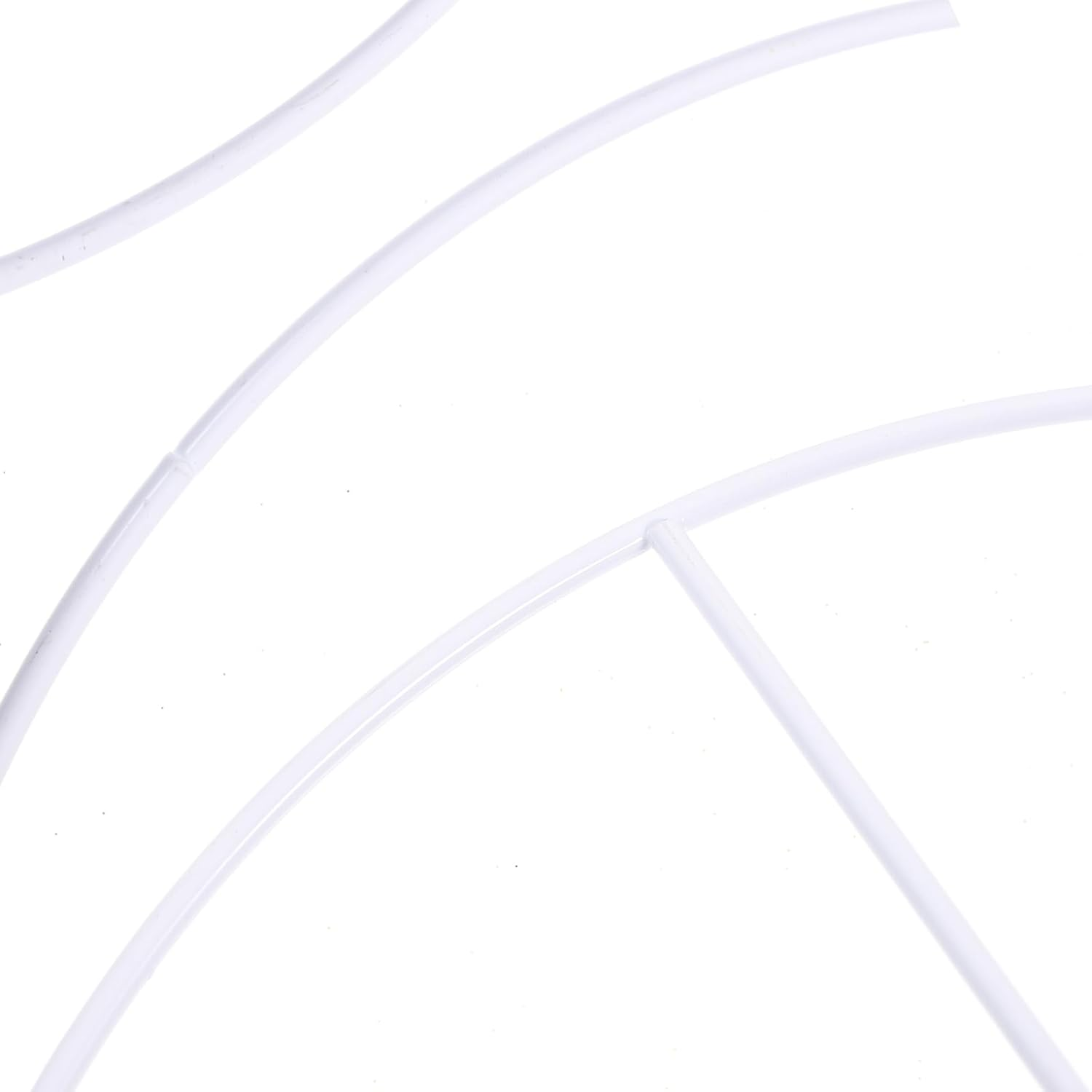 Ciieeo Wire Shade Rings round Lampshade Frame Metal Wire Drum Ring for DIY Table Floor Pendant Lamp Making 30Cm image number 4