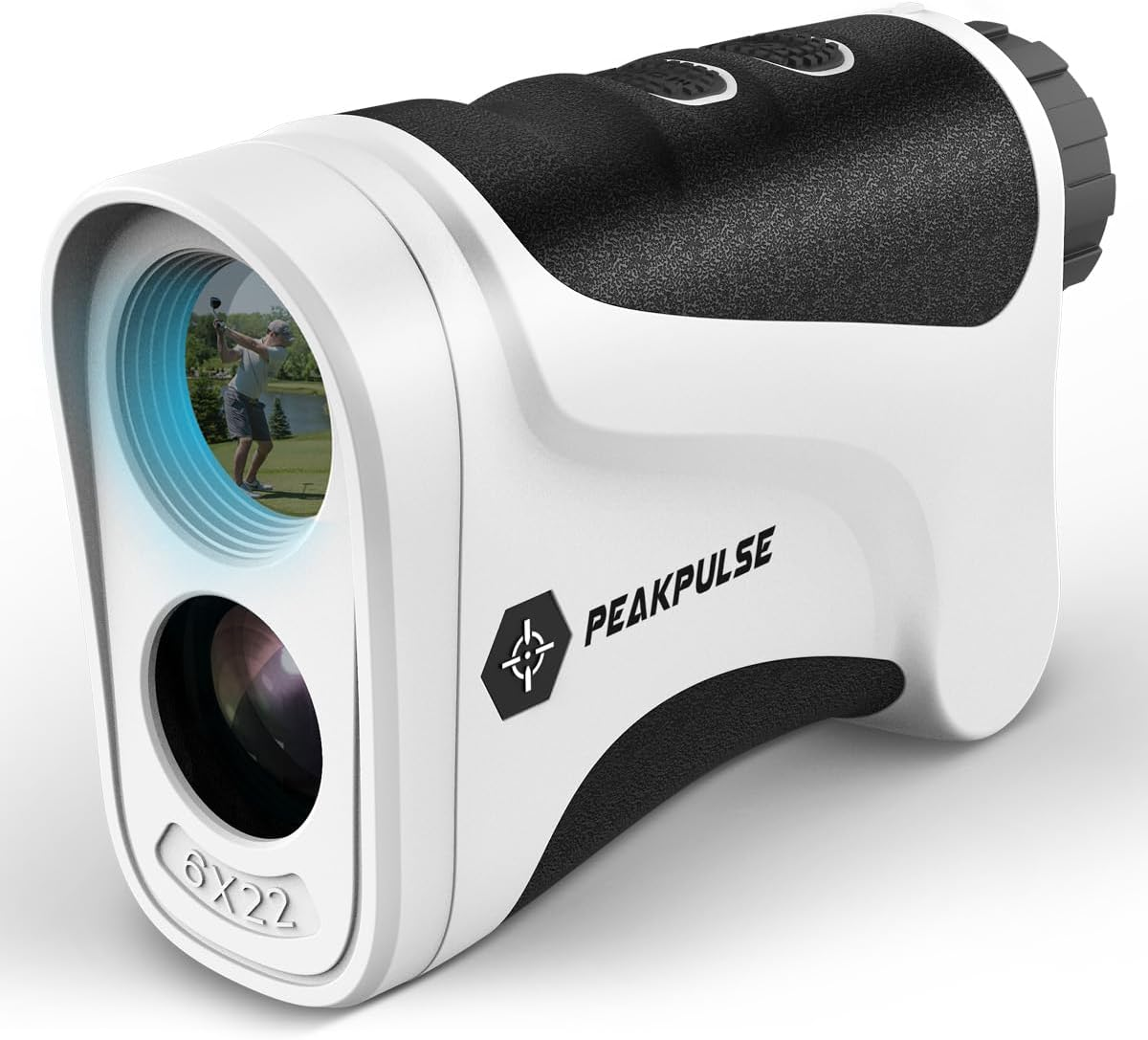 PEAKPULSE Golf Range Finder Accessories Rangefinder Gifts for Men Golfing Equipment Distance Finders with Slope Flag Pole Locking Vibration Fast Focus System image number 6