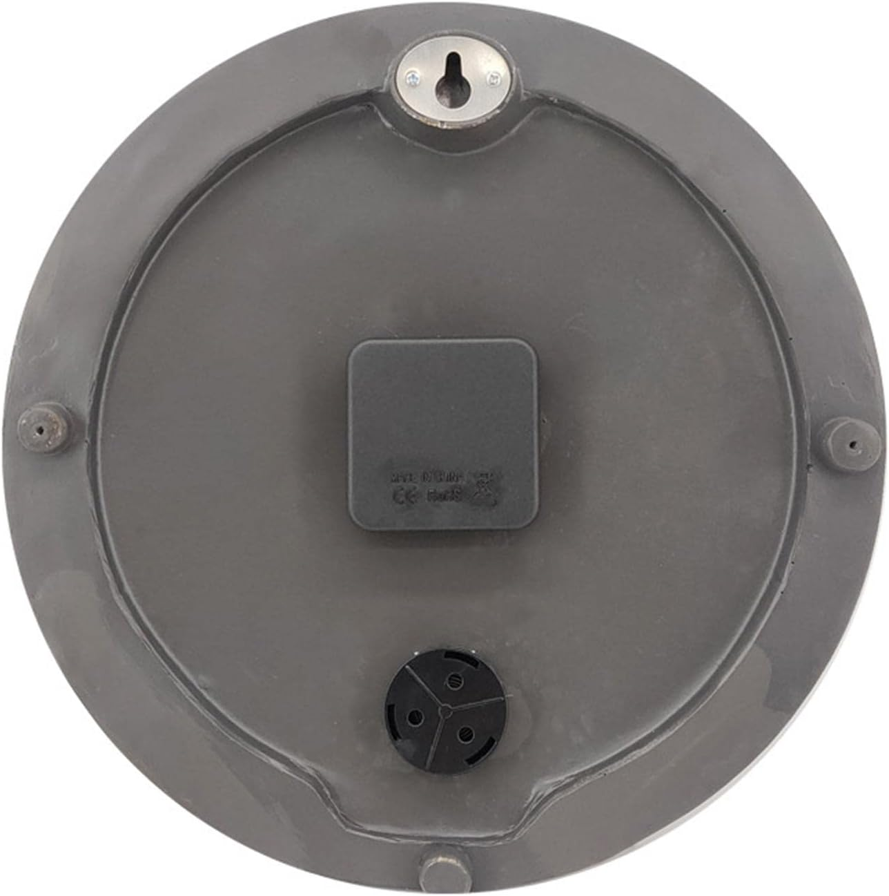 Outdoor Clock Thermometer | Outdoor Clocks Waterproof 12 Inch Wall Clock | Indoor Outdoor Thermometer Clock, Waterproof Wall-Mounted Thermometer Clock for Patio Garden Yard, 12 Inch Seta-Au image number 2