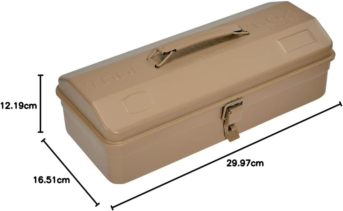 TRUSCO Y-280LS Mountain Tool Box, 12.0 X 64.2 X 4.8 Inches (304 X 164 X 123 Mm), Light Sand image number 4