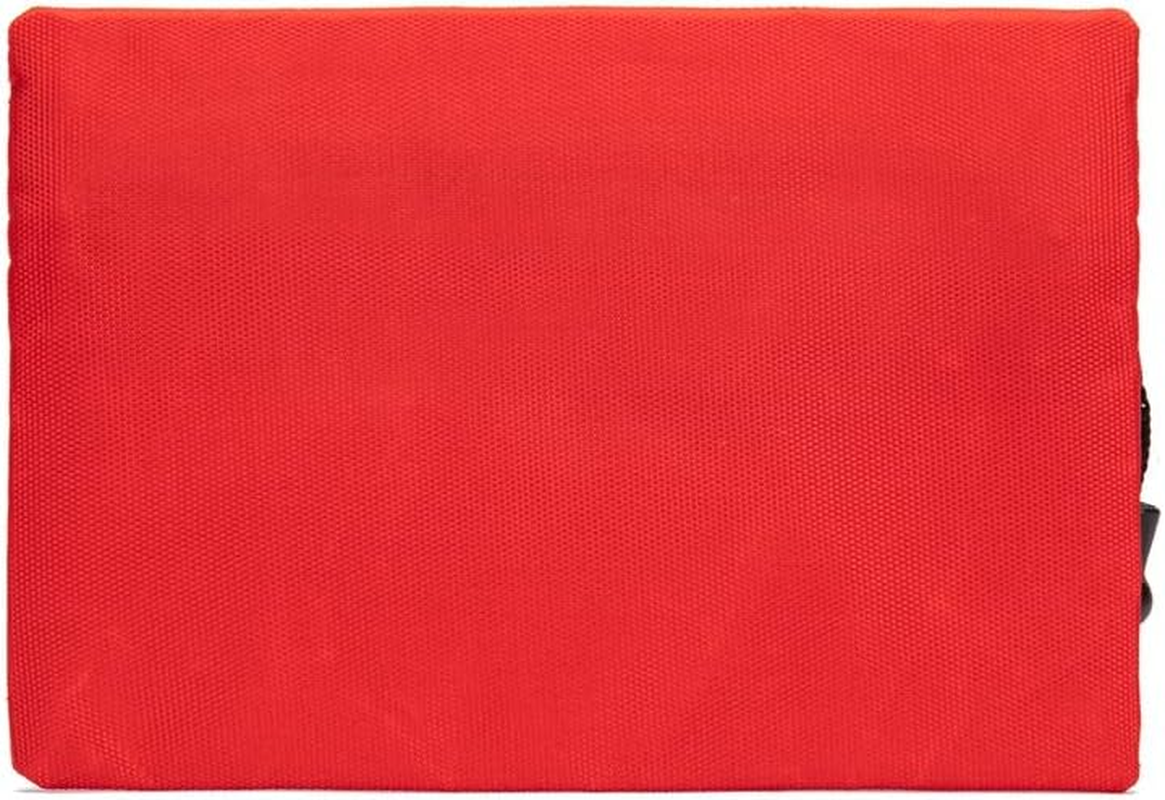 First Aid Pouch Empty, Jipemtra Red First Aid Bag First Aid Pouch Small for Home Emergency Travel Camping Hiking Outdoors First Responder (Red with 420D) image number 1