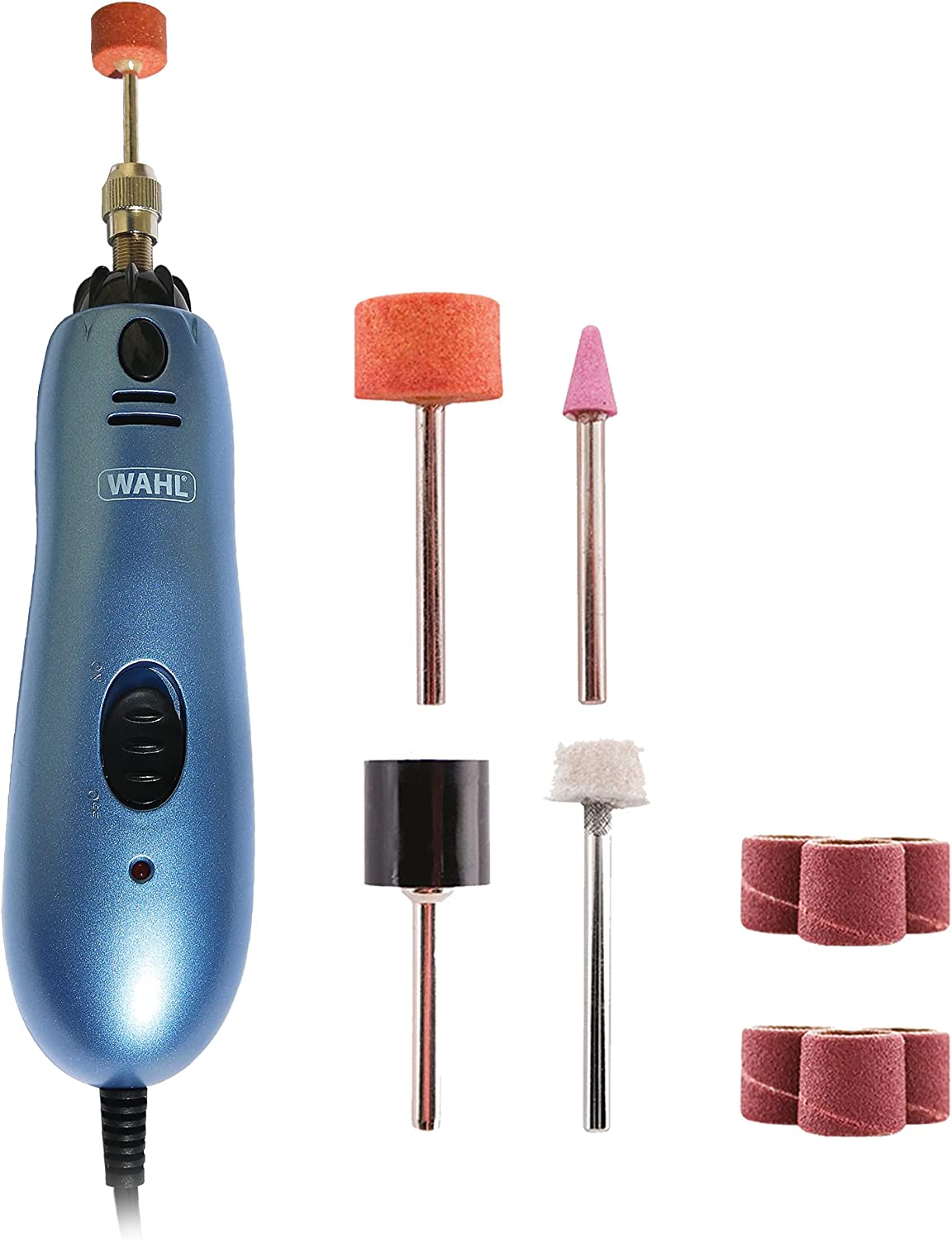 Wahl Dog Nail Grinder/File for Pets, Battery Powered