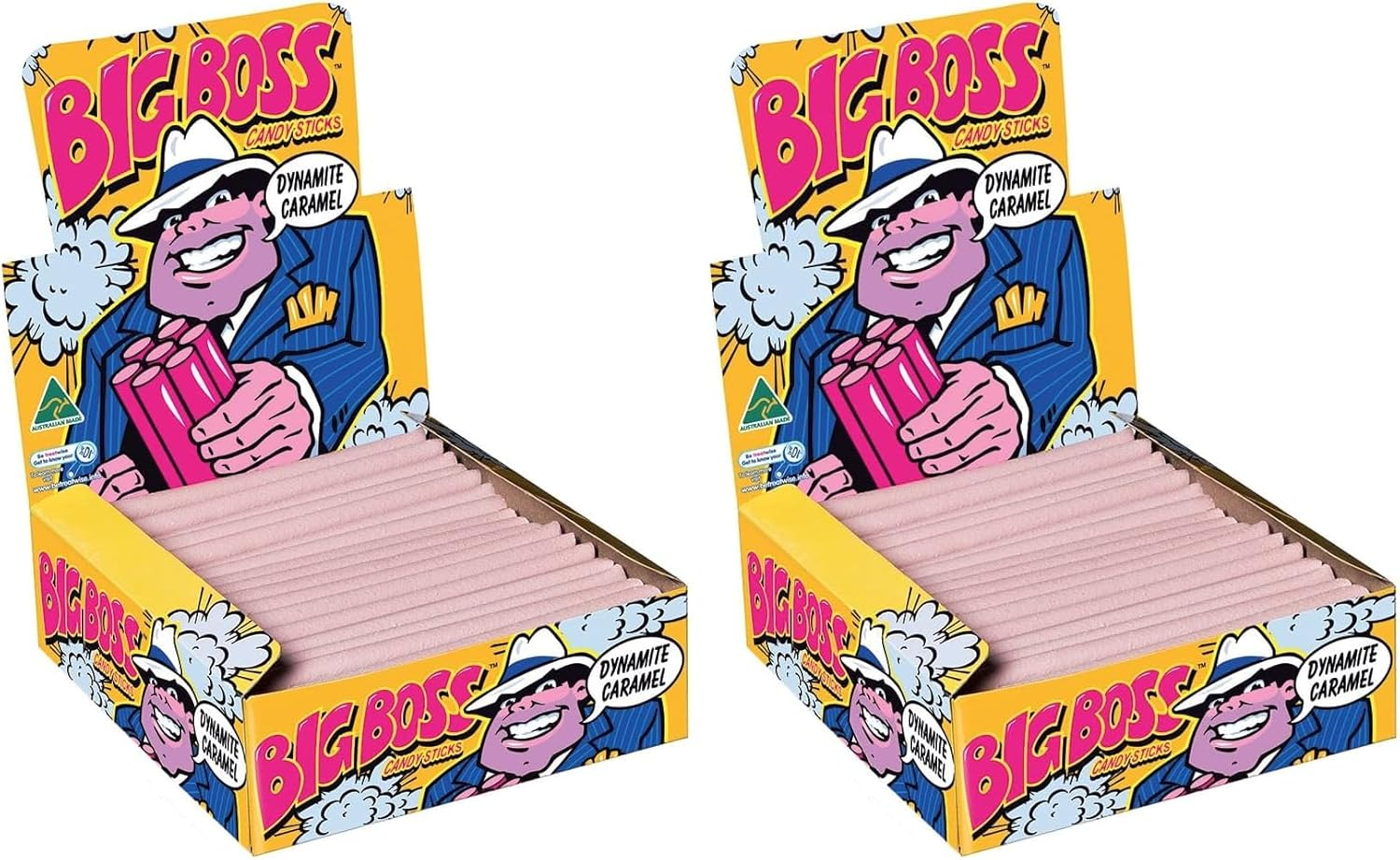 Big Boss Crusading Caramel Candy 75 Sticks