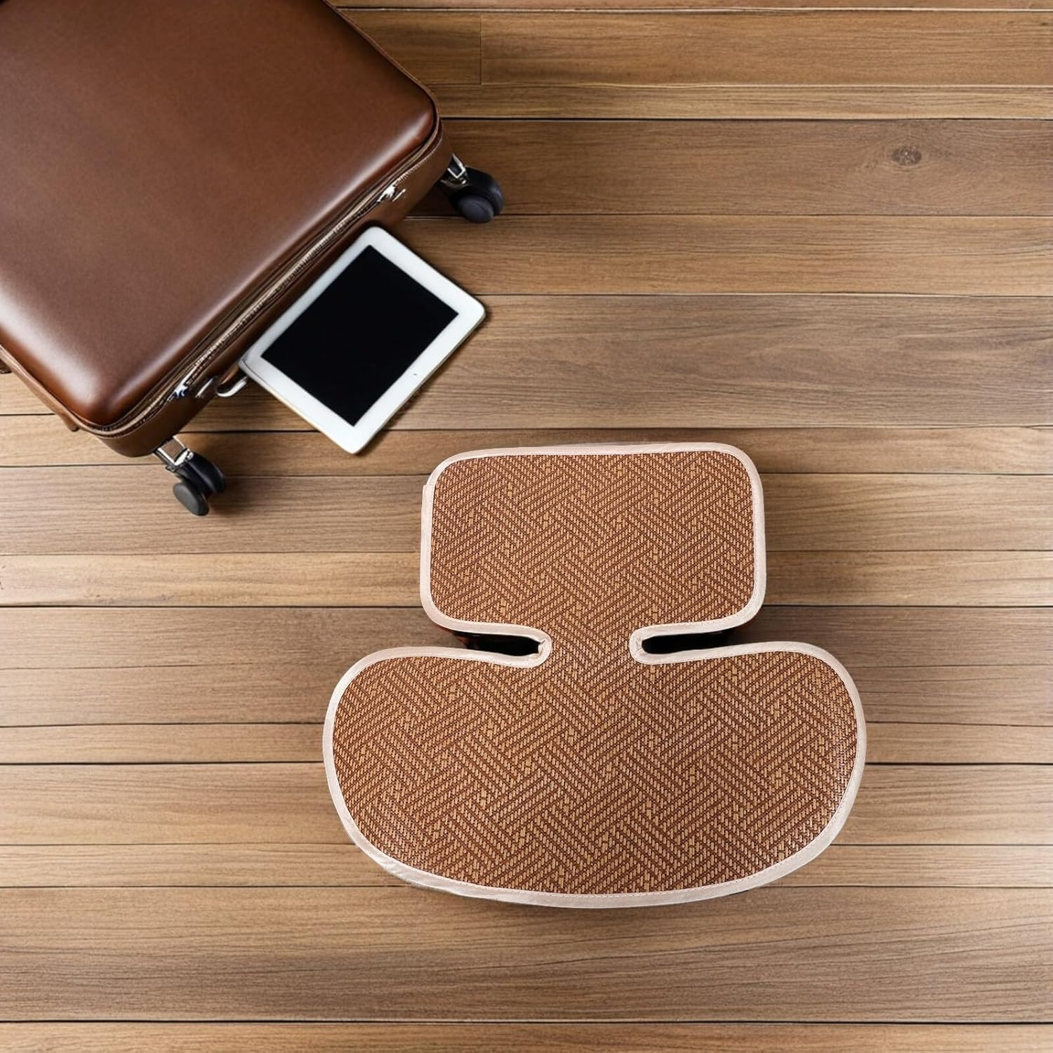 ERINGOGO Breathable Stroller Seat Cushion Rattan Seat Pad Universal Pram Liner Insert Soft Carriage Cushion Mat for Summer Use image number 6