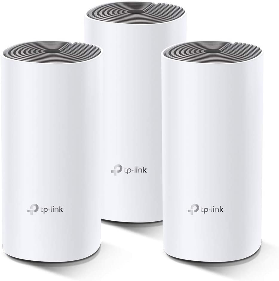 Tp-Link Deco AC1200 Whole Home Mesh Wi-Fi, Dual-Band, up to 1167 Mbps, Wireless, Seamless AI Roaming, Gaming & Streaming, Smart Home, Compatible with Starlink (Deco E4(3-Pack)) image number 1
