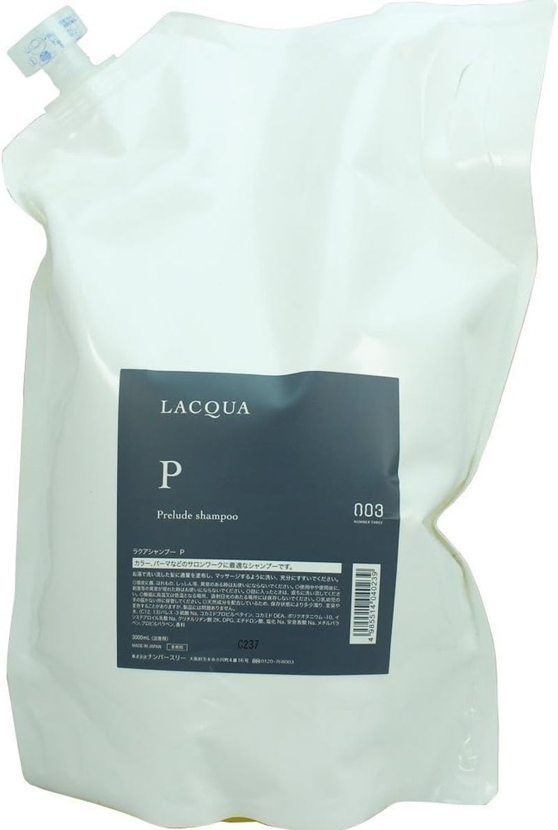 Number Three Lakua Shampoo P 3,000 Ml Refill