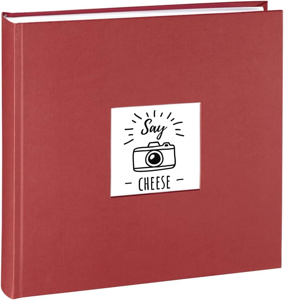 Hama Jumbo Album Fine Art, 30 X 30 Cm, 100 White Pages, Burgundy, Paper image number 4
