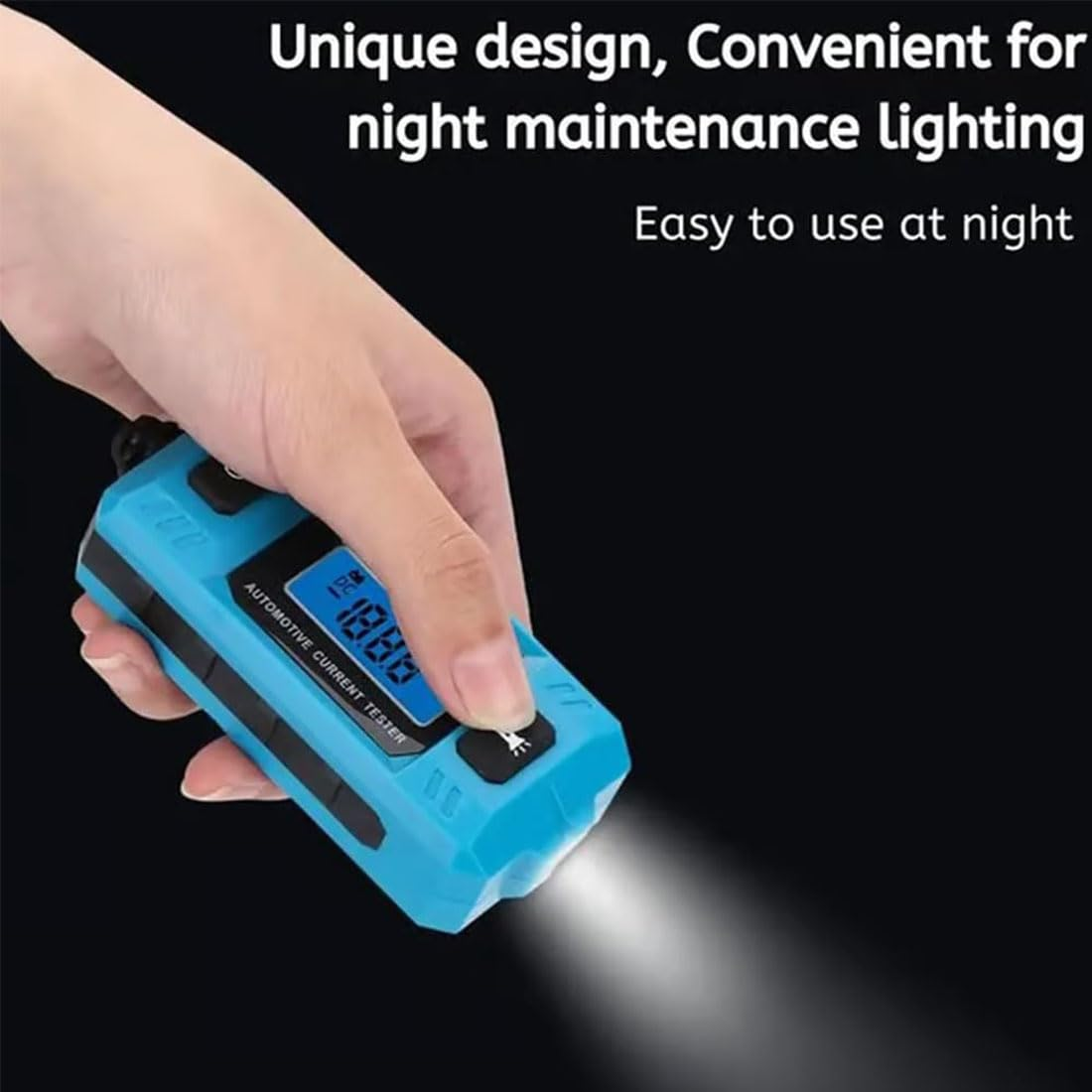 Automotive Circuit Fault Probe Tester, Portable 20A 48V High-Precision Current Tester with LED Display & Front Lighting, Wire Tracer, Car Relay Fuse Blade Checker Electrical Tool (3Pcs) - 2Pcs image number 3