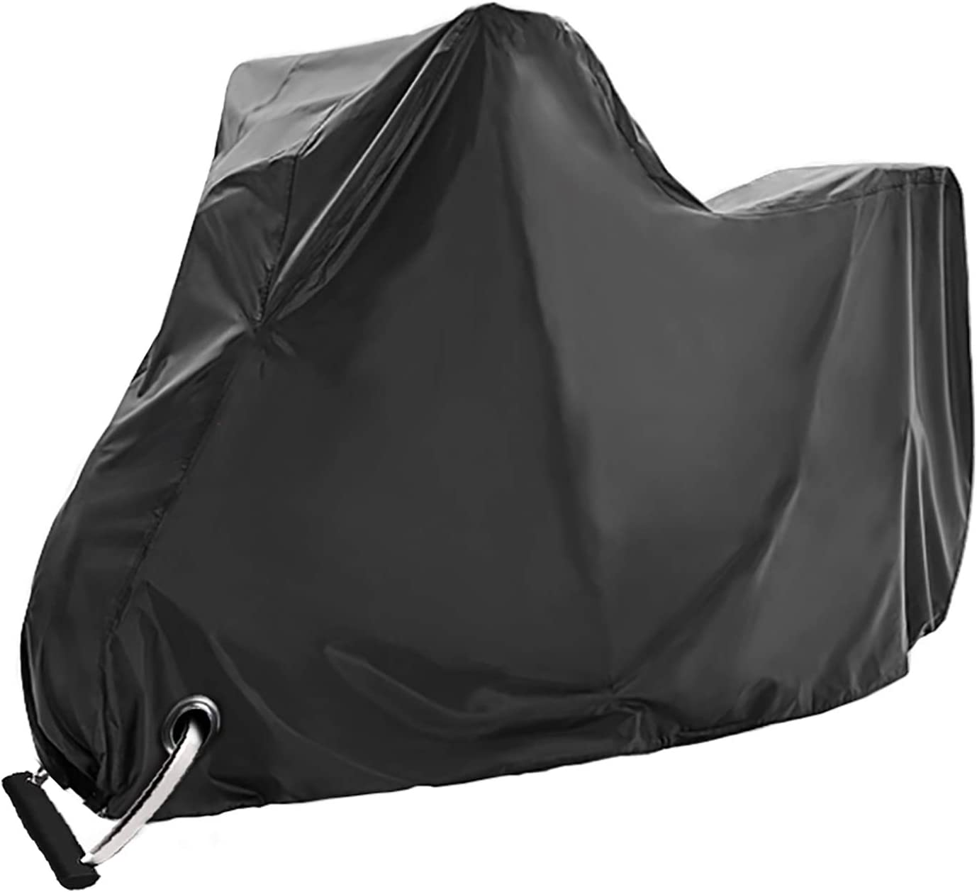Valuehall Motorcycle Cover All Season Waterproof Outdoor Protection Motorcycle Cover with Lock-Holes and Storage Bag Fits up to 96/106/116 Inch for Motorcycles Snow Bikes Scooters Tour Bicycle V9A04 image number 2