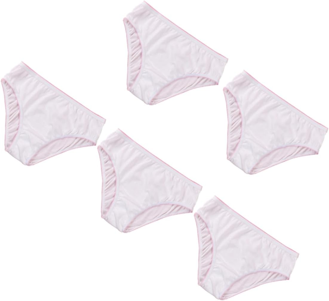 FOMIYES 5Pcs Disposable Cotton Underpants XXL Breathable Postpartum Briefs for Pregnant Women Travel Maternity Soft Portable Panties for Mom Postpartum Care image number 2
