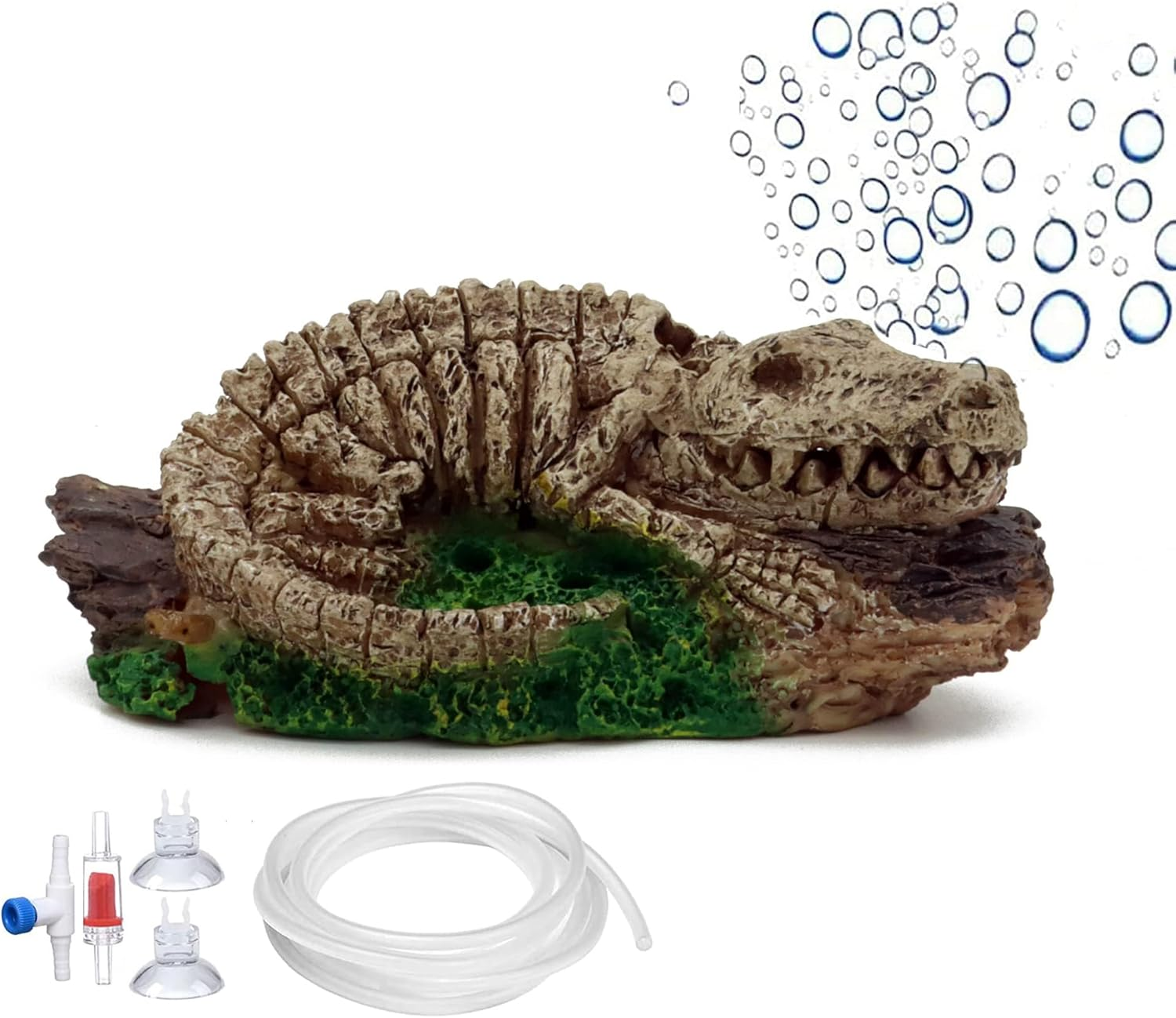 ALEGI Aquarium Air Bubbler Decorations,Air Bubbler Decor Ornament for Fish Tank (Dinosaur) image number 5