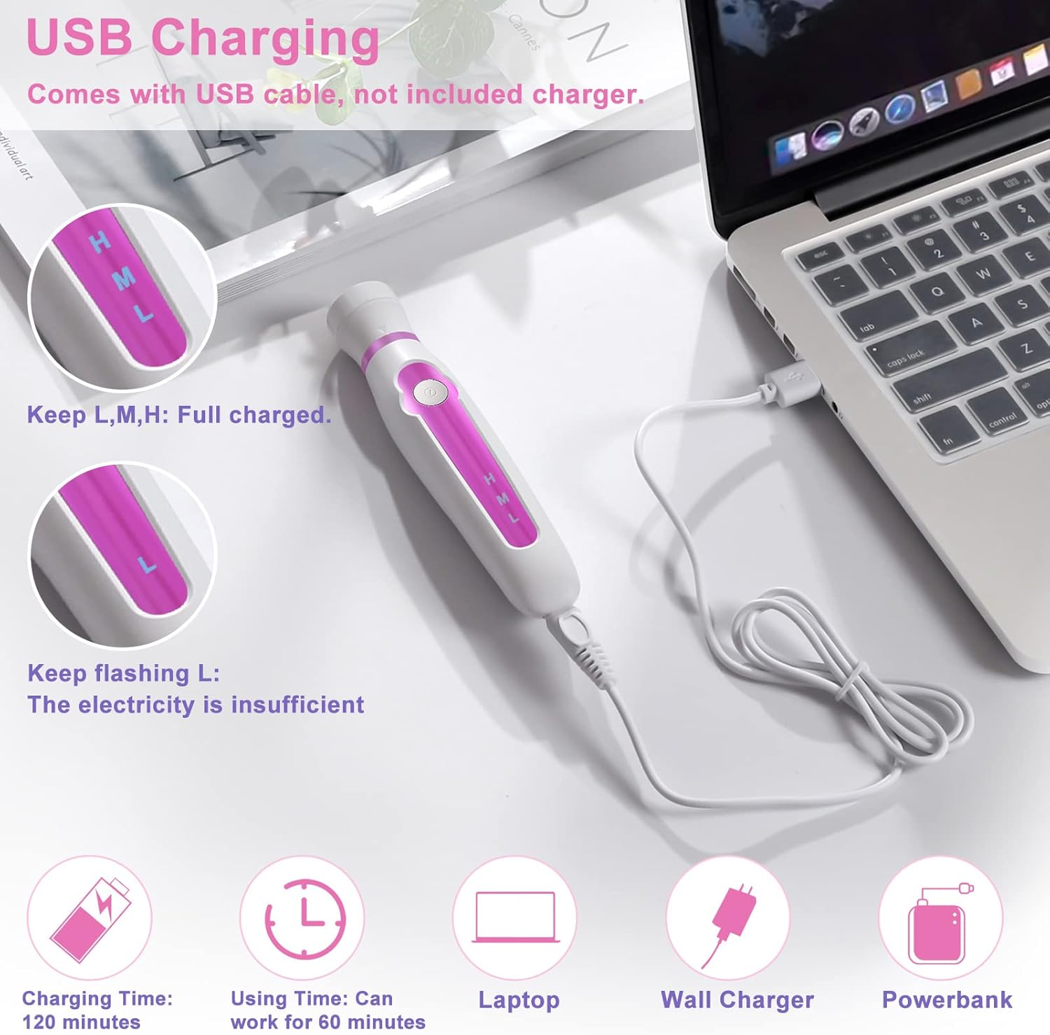 Bikini Trimmer for Women, Pubic Hair, 5-In-1 Electric Women'S Razor Trimmer for Bikini Area, Armpit, Armpit, Armpit, Body, Facial Hair and Eyebrows, Eletctric Razor, Rechargeable Waterproof image number 5