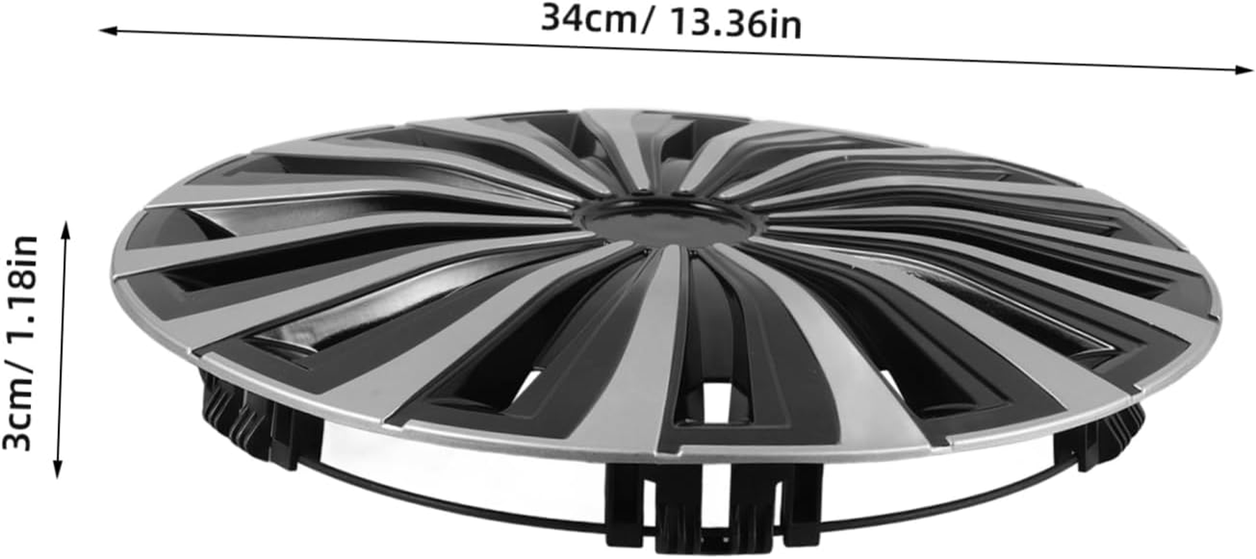 Ipetboom Decorative Wheel Hub Cap Car Rim Cover Steel Wheel Hubcaps Automotive Hub Cover image number 3