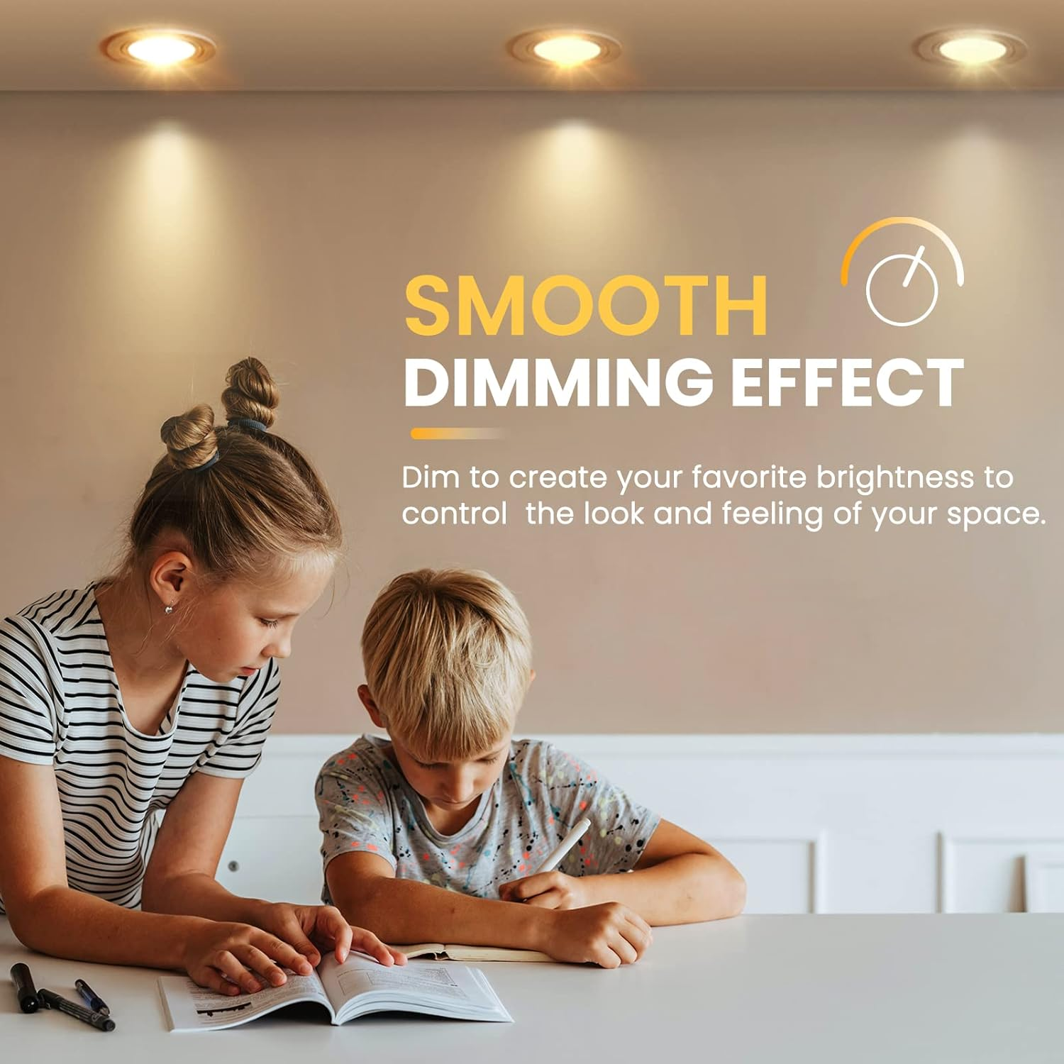 Bonlux Mini 35W GU10 Halogen Bulbs Dimmable Reflector Bulbs Warm White 2700-2800K, Spot Downlight Halogen Bulb Replacement for 3W Bulbs, GU10 2-Pin Base 360 Lumen 220V-240V, 8 Pack image number 2