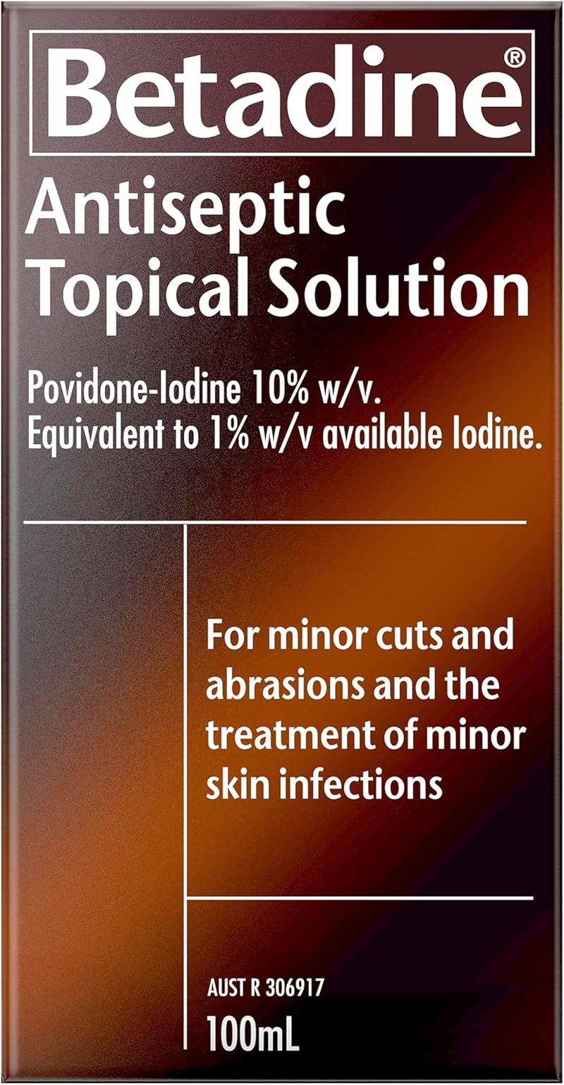 Betadine Antiseptic Hospital Solution 100 Ml