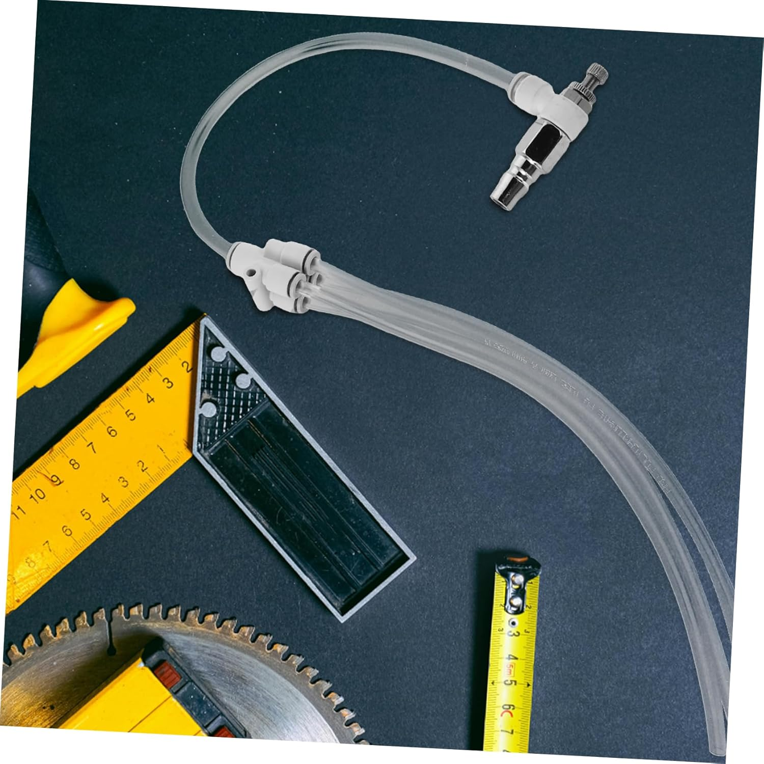 GLEAVI Multifunctional Pneumatic Car Vent Cleaner Brush Engine Cylinders Carbon Deposits Removal Tool image number 2