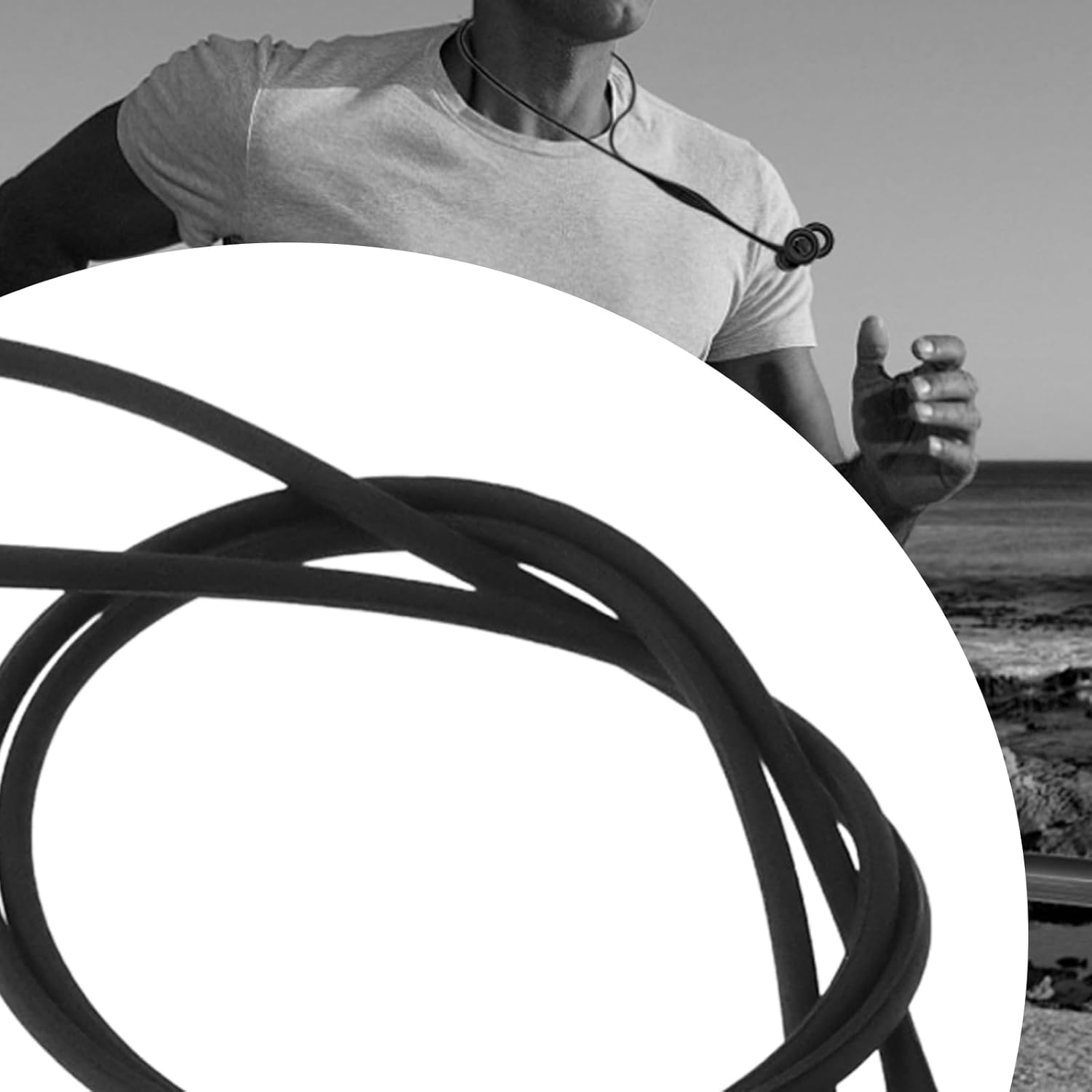 Magnetic Earbud Lanyard Compatible with Loop Quiet/Engage/Experience Silicone Removable Magnetic Ear Plugs Lanyard Black