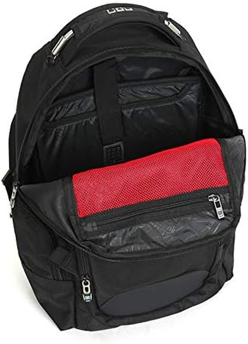 SUISSEWIN Swiss Waterproof Business Backpack Travel Backpack College School Backpack Casual Daypack Daily Shoulder Bag SN9938 Black 15.6 Inch Laptop Notebook Backpack for Men Womens Boys Girls&hellip; image number 2