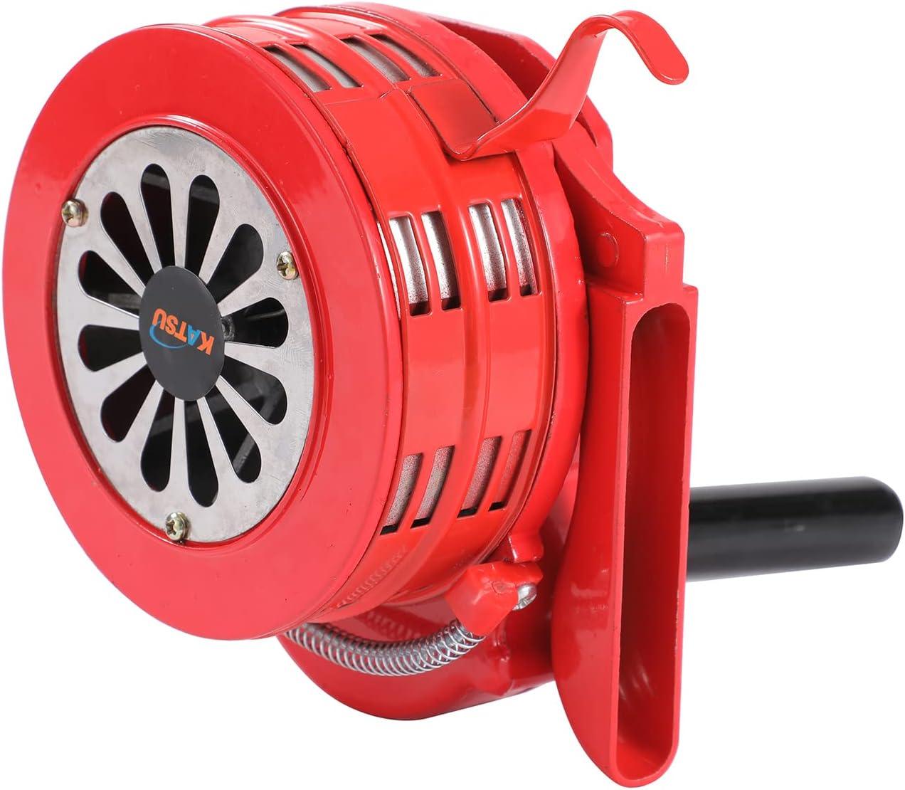 KATSU 990630 Hand Crank Siren, 110 Db Portable Manual Operated Air Protection Siren, Fire Emergency Safety Alarm image number 5