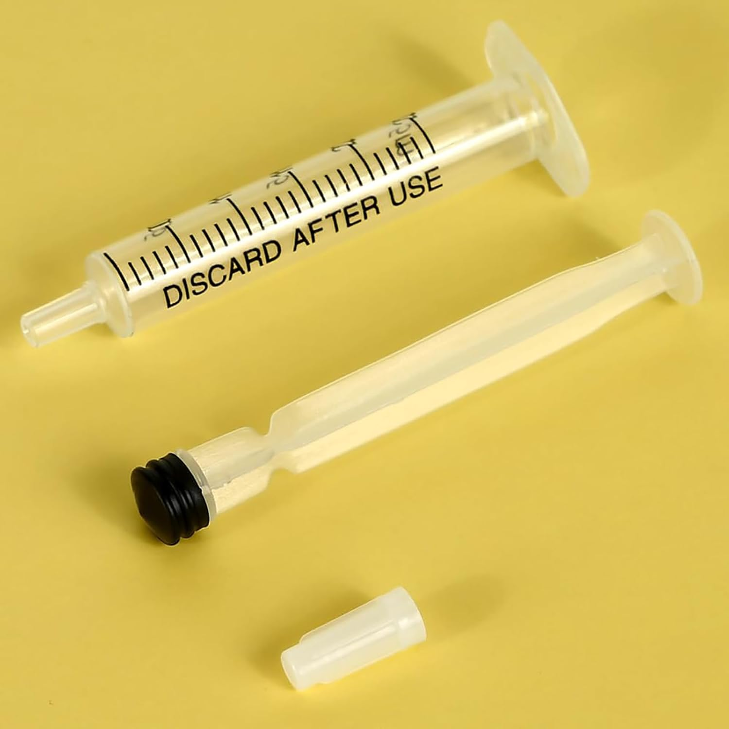 2.5Ml Syringe with Caps 50 Pack for Measuring Liquids ,Garden Plant, Feeding Pets