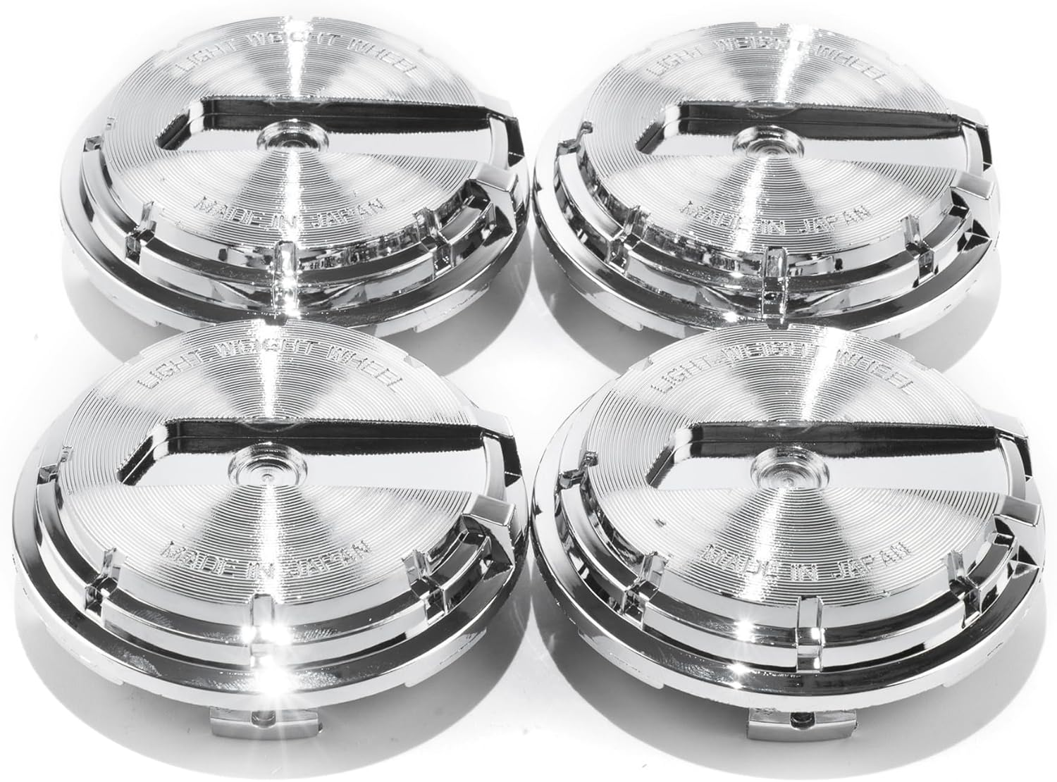 Rtrhinotuning 4 PCS 65Mm Wheel Center Caps Compatible with 57CR and 57DR Gram Lights Wheel Rim, OD: 2.56"(65 Mm) ID: 2.24"(57 Mm) Black