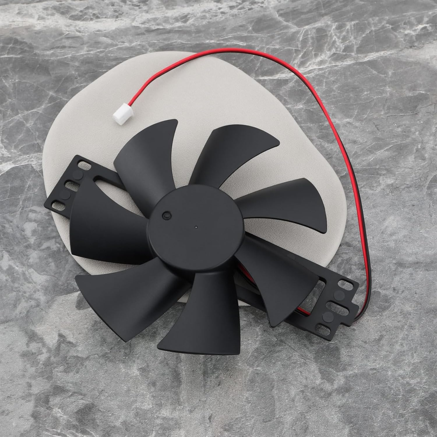 OTOTEC DC12V 0.2A 2-Wire Cooling Fan Replacement 1225H12S Compatible with Lianchuang Heater image number 2