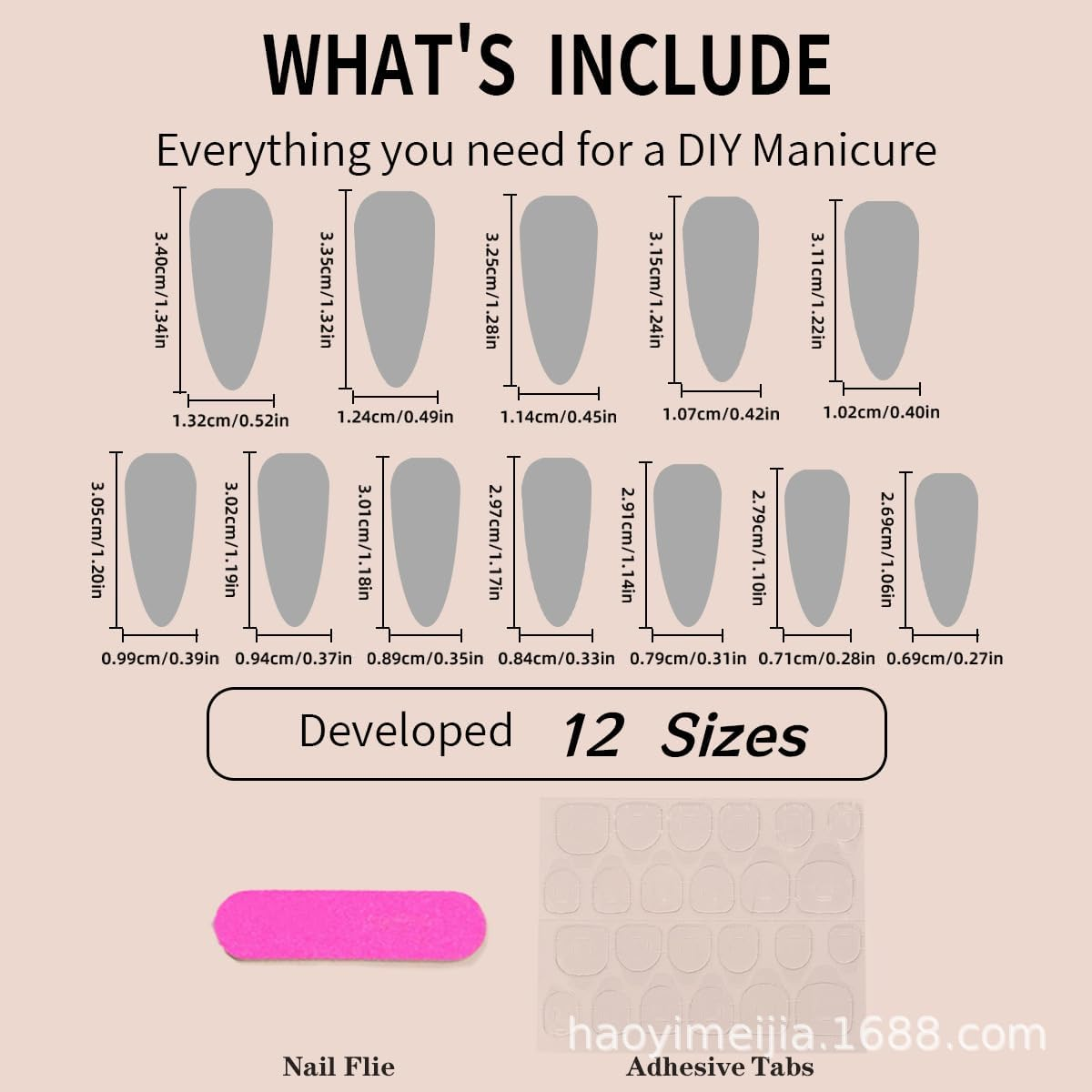 QQPPOLIU Solid Color Press on Nails (Black) Stilitto Long Glossy 24PCS Gift for Women and Girl from QQPPOLIU image number 4