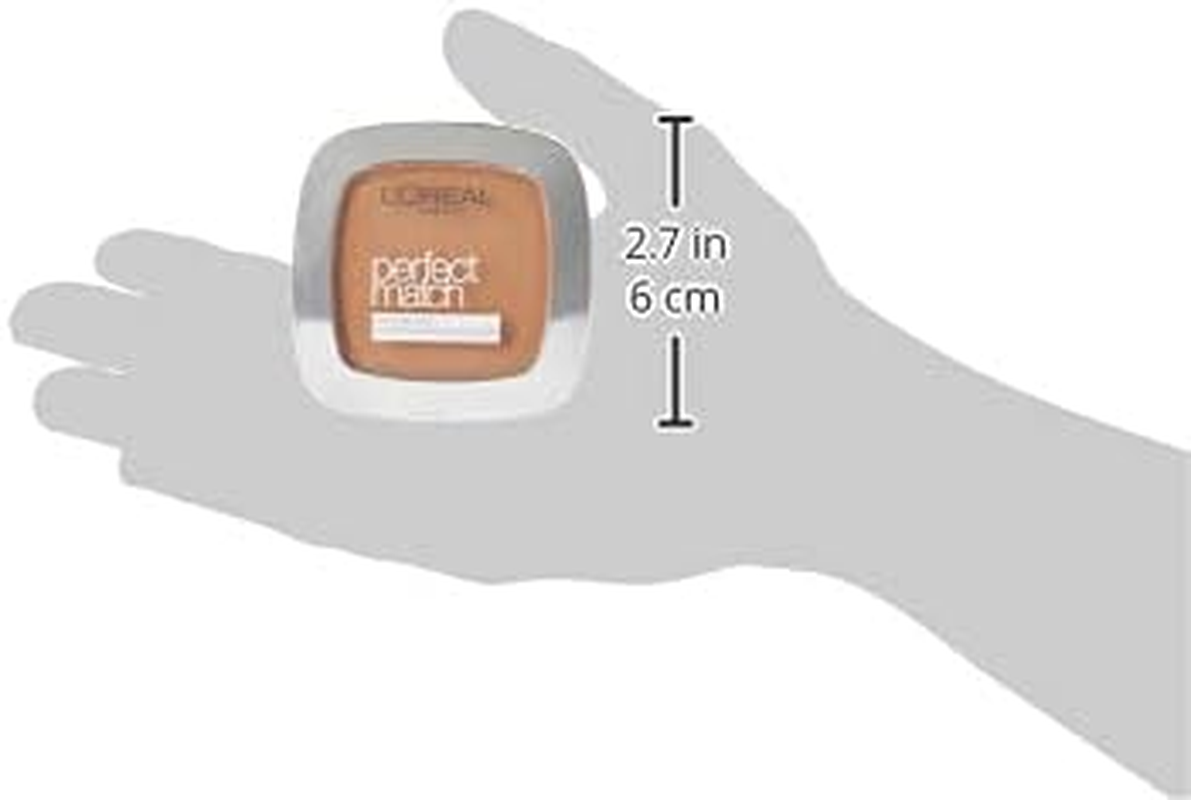 L'Or&eacute;al Paris Perfect Match Matte Powder in 8.D/8.W Golden Cappucchino, Skin-Fit, 9 G image number 4