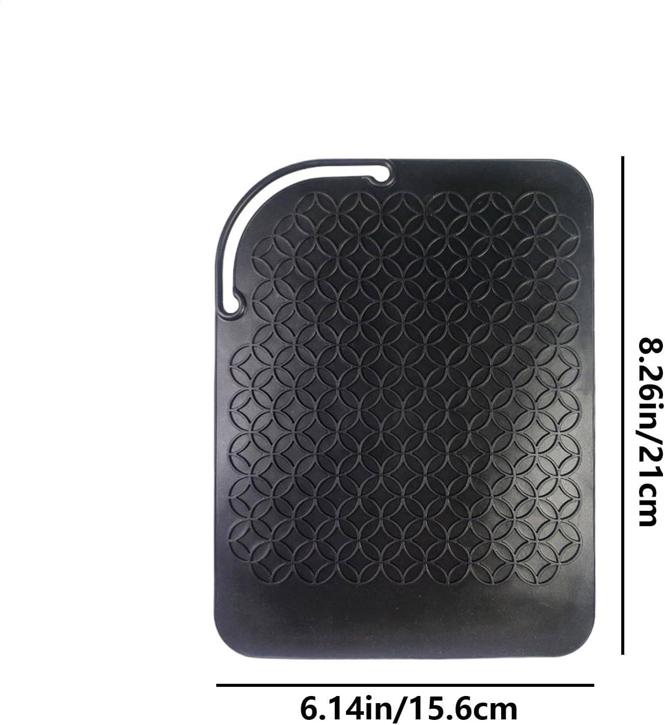 Flat Iron Mat Heat Resistant | Silicone Hot Mat for Hair Tool,Hair Curler Protective Mats Non-Slip Hairdressing Accessories for Curling Iron Hair Straightener Hot Tools image number 6