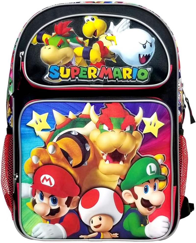 SUPER MARIO Bros Super Bowser Large Backpack #NN43718
