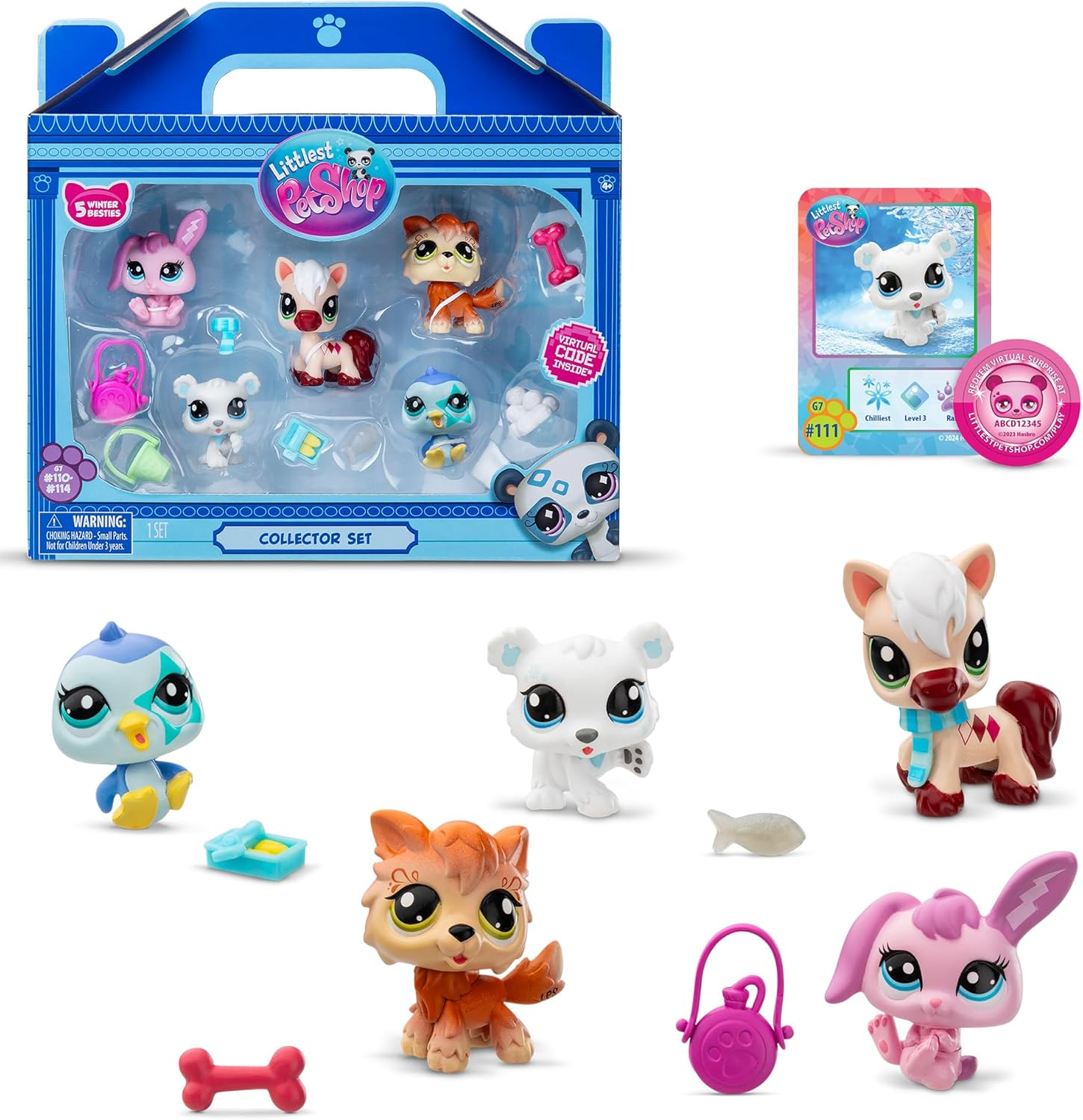 Littlest Pet Shop- Winter Besties Collector 5 Pack image number 5