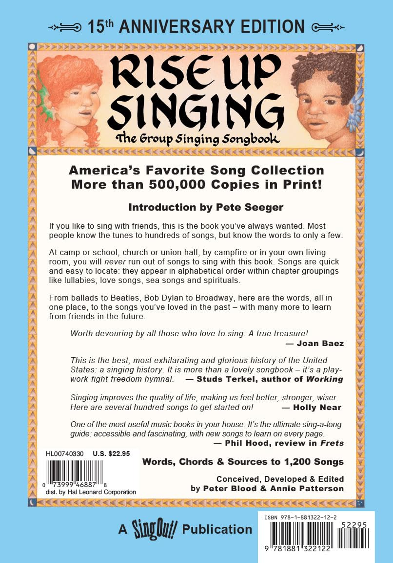 Rise up Singing: the Group Singing Songbook (15Th Anniversary Edition) - Sing along Book with Tradi image number 4