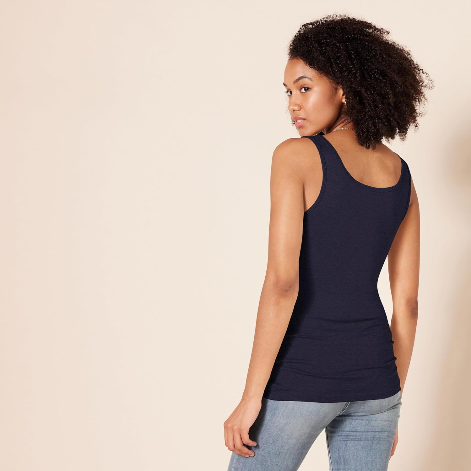 Amazon Essentials Women'S Slim-Fit Tank Top, Pack of 2 image number 2