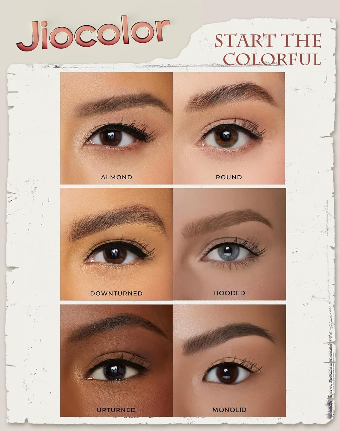 Cat Eye Lashes Natural Look Wispy Foxy Eye Lashes Pack 3D Volume Faux Mink Eyelashes C Curl Thin Band False Eyelashes 9 Mm 7 Pairs S6