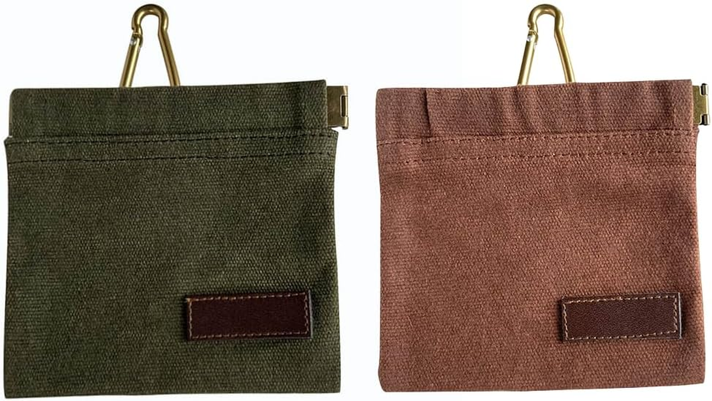 2 Pack Dog Treat Bags, Portable Hand Free Treat Bag for Dog Training, Auto Closing Pet Feed Reward Pocket for Puppy Travel or Outdoor Use image number 4