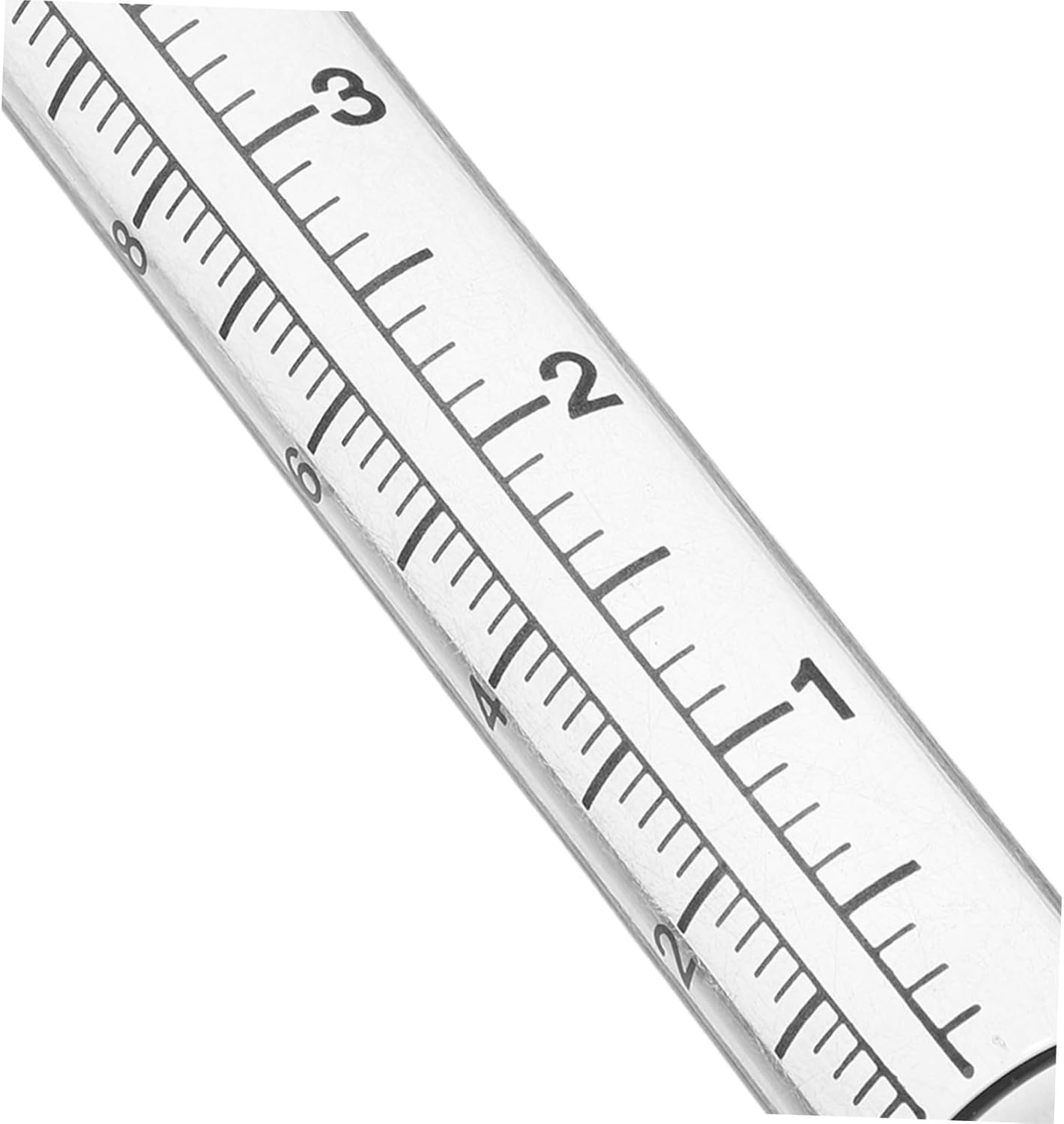 CLISPEED 2Pcs Grass Gauge Garden Water Measuring Tool Large Rain Gauge Outdoor Decorative Replacement Tube Transparent image number 6