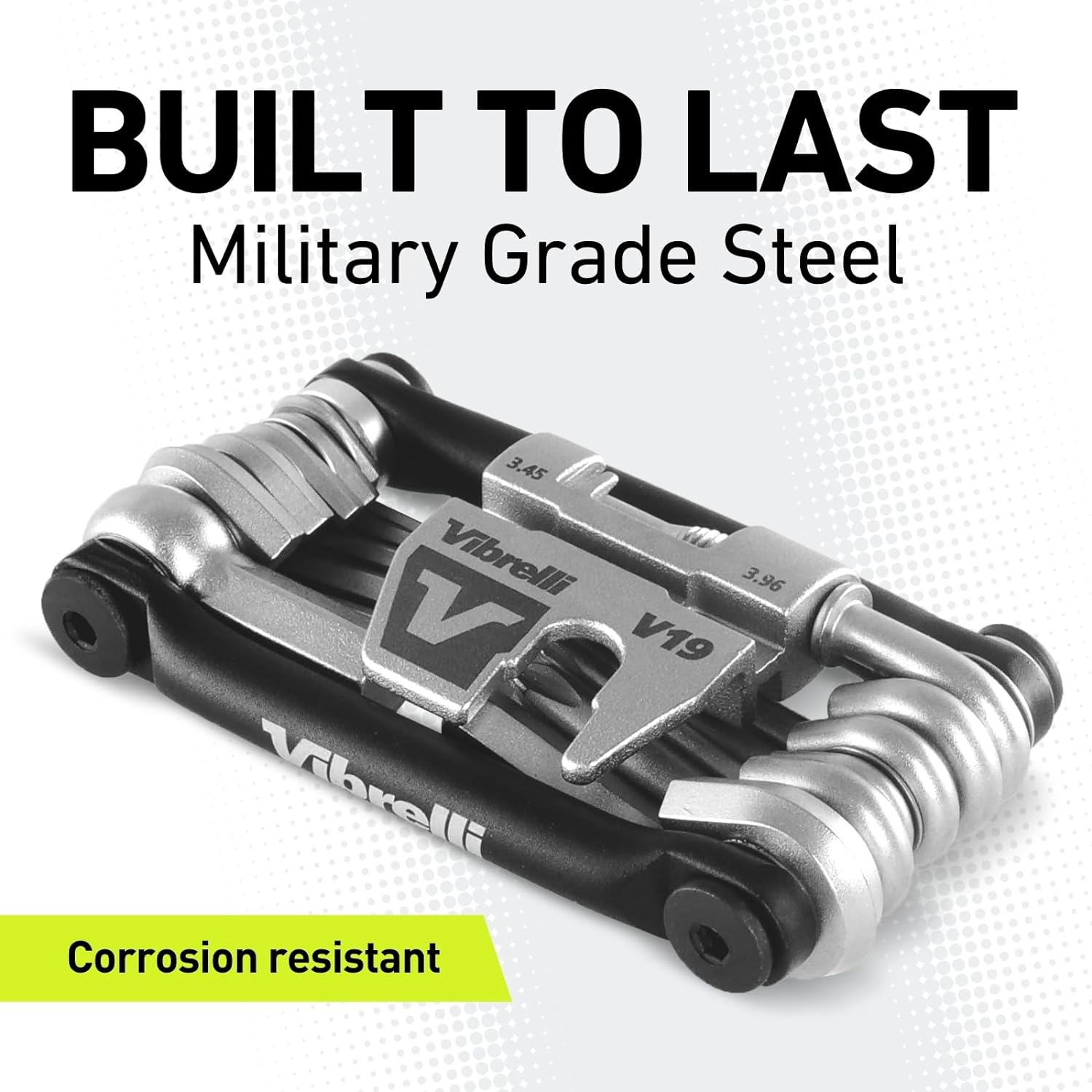 Vibrelli V19 Bike Multitool - 19 Tools - Carry Case - Glueless Puncture Kit - Bicycle Multi Tool image number 4