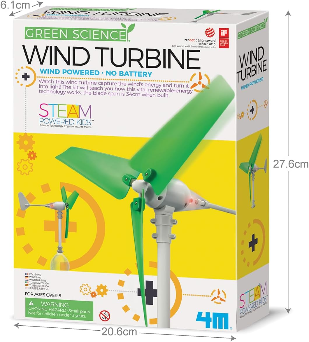 4M FSG3378 Eco Engineering Wind Turbine image number 3
