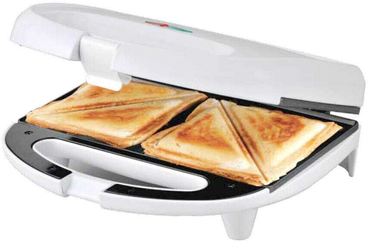 Tiffany 2 Slice Sandwich Maker, White image number 1